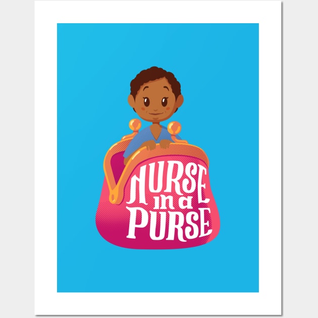 Nurse in a Purse v3 Wall Art by hayungs